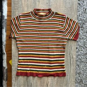 Scarborough Striped Multicolor Short Sleeve